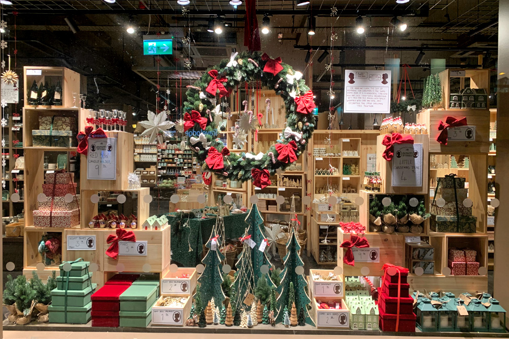 Søstrene Grene window display