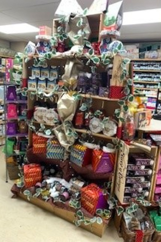 Cornerweighs internal display