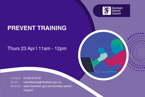 Prevent Training Thursday 23 April 