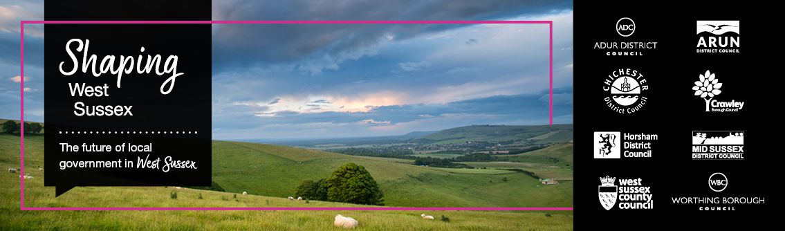 LGR Banner with all West Sussex Councill Logos