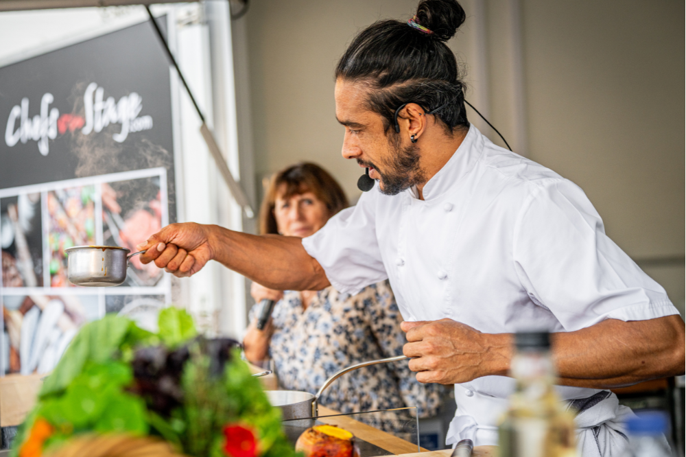 Top Sussex chef on Horsham's live cookery theatre