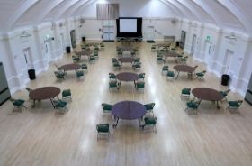 Potential for business events in the Main Hall