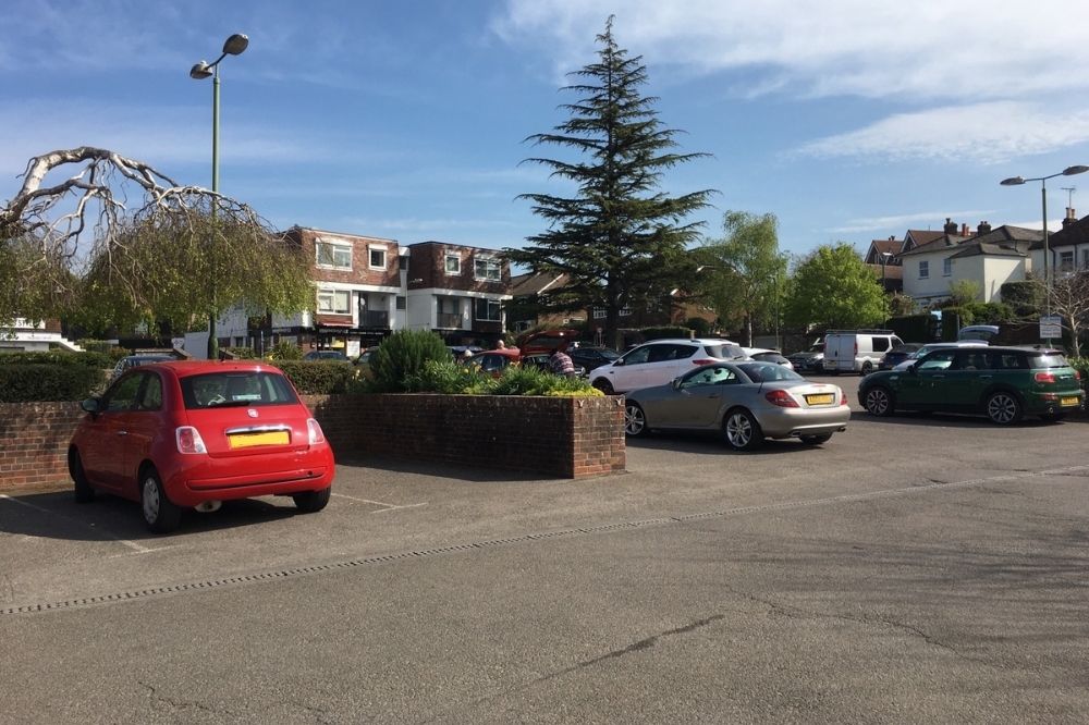 Mill Lane car park in Storrington