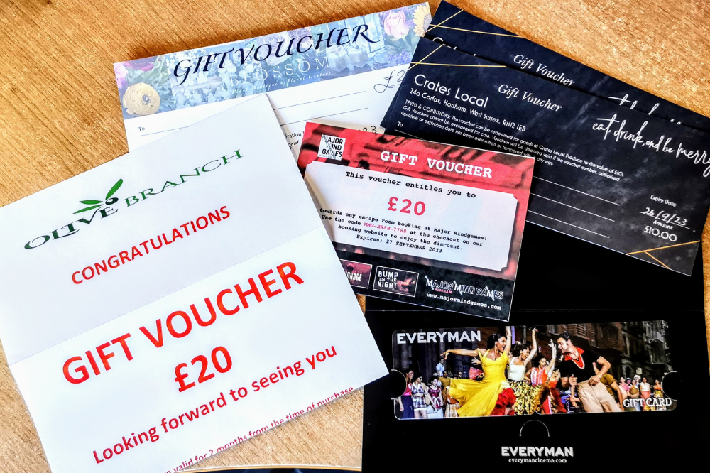 Mystery Trail Christmas vouchers to be won