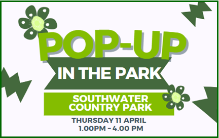 Pop Up in the Park event