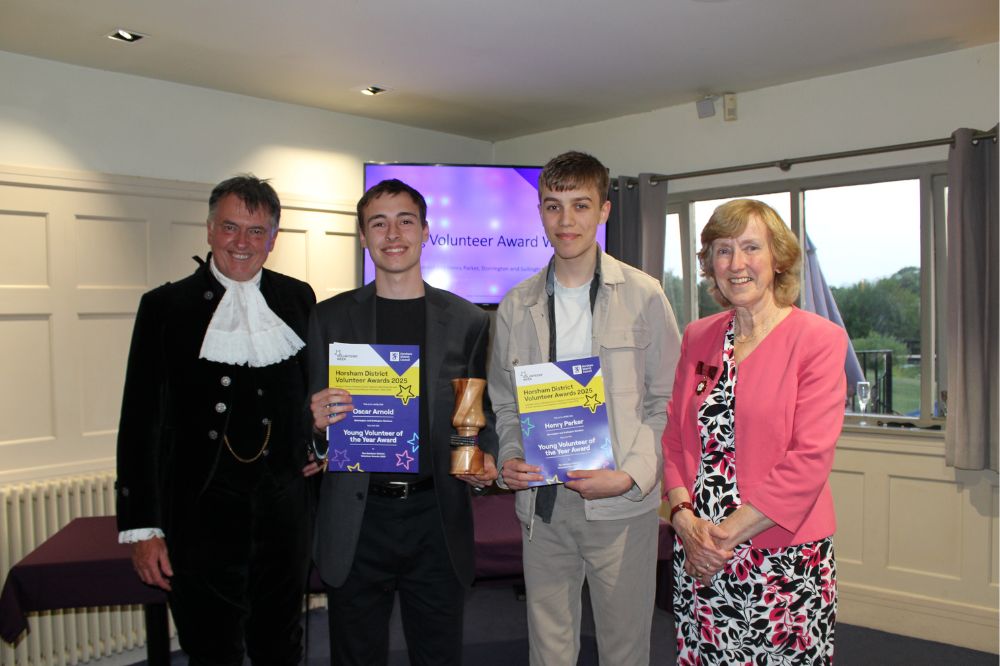 Young Volunteer - Oscar Arnold and Henry Parker, Storrington and Sullington Wardens