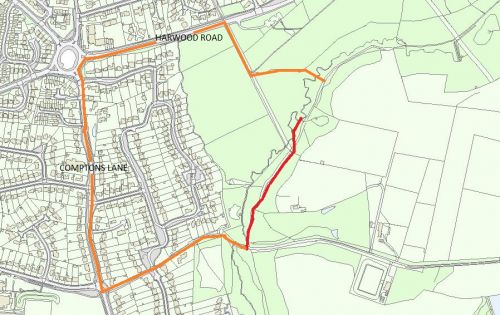 Leechpool Woods Alternative Route