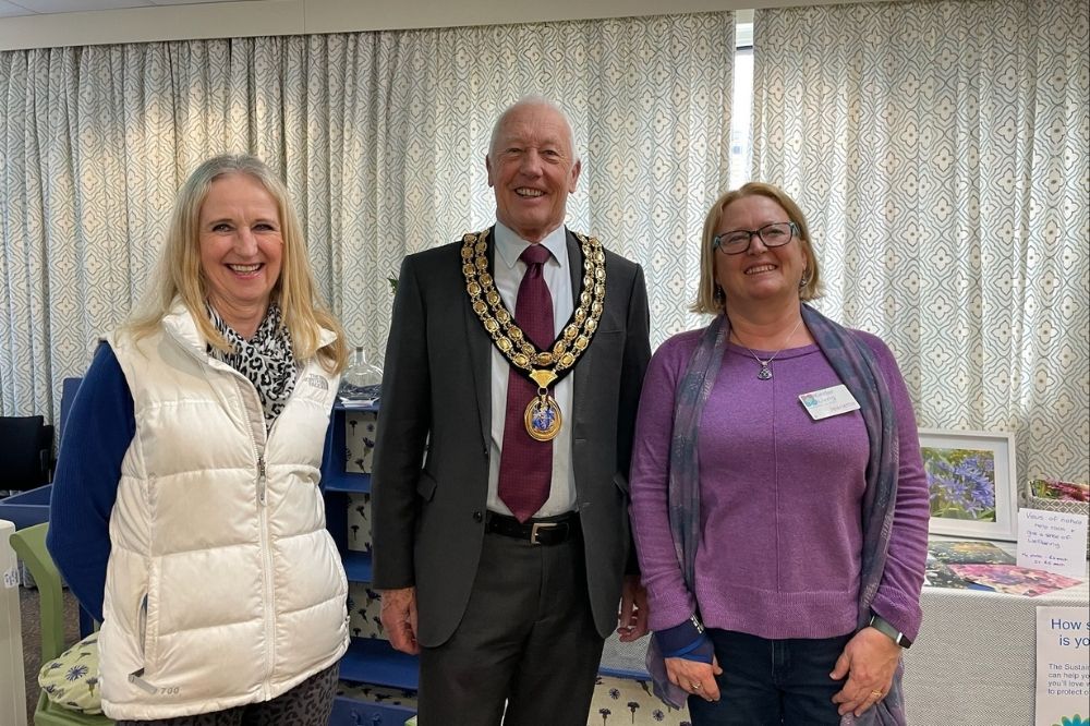 Cllr David Skipp and Kinder Living Show organisers