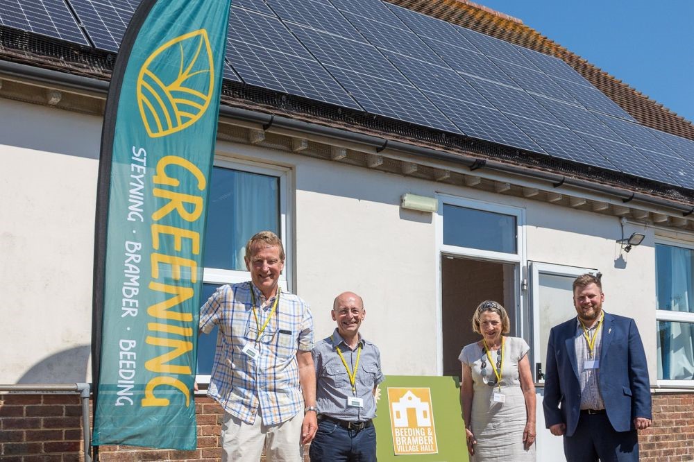 Solar panels for Beeding and Bramber Village Hall