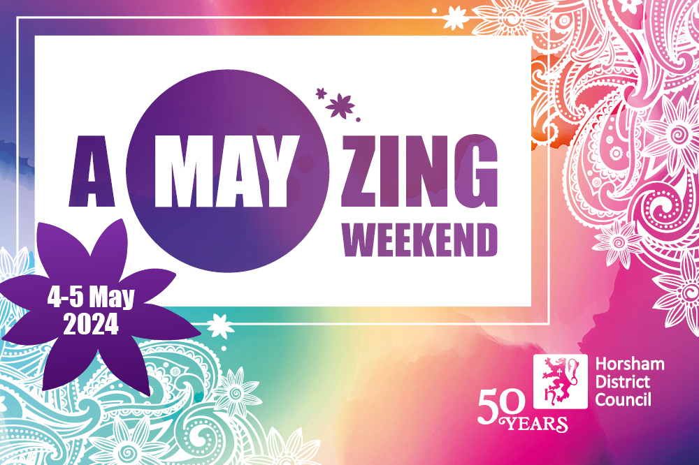 A-MAY-Zing Weekend graphic