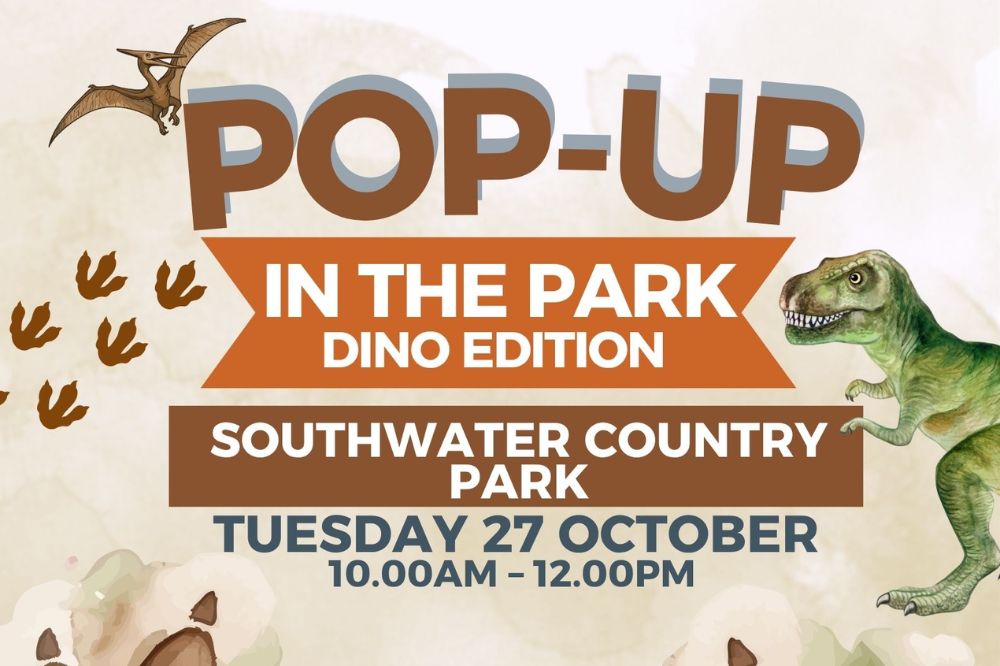 Pop Up in the Park Dino Trail