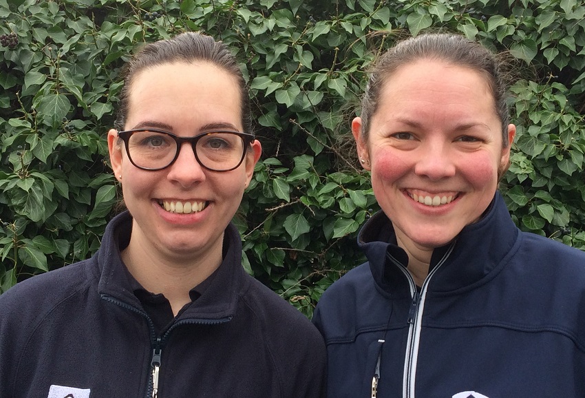 Ashington wardens Bryony (left) and Christina (right)