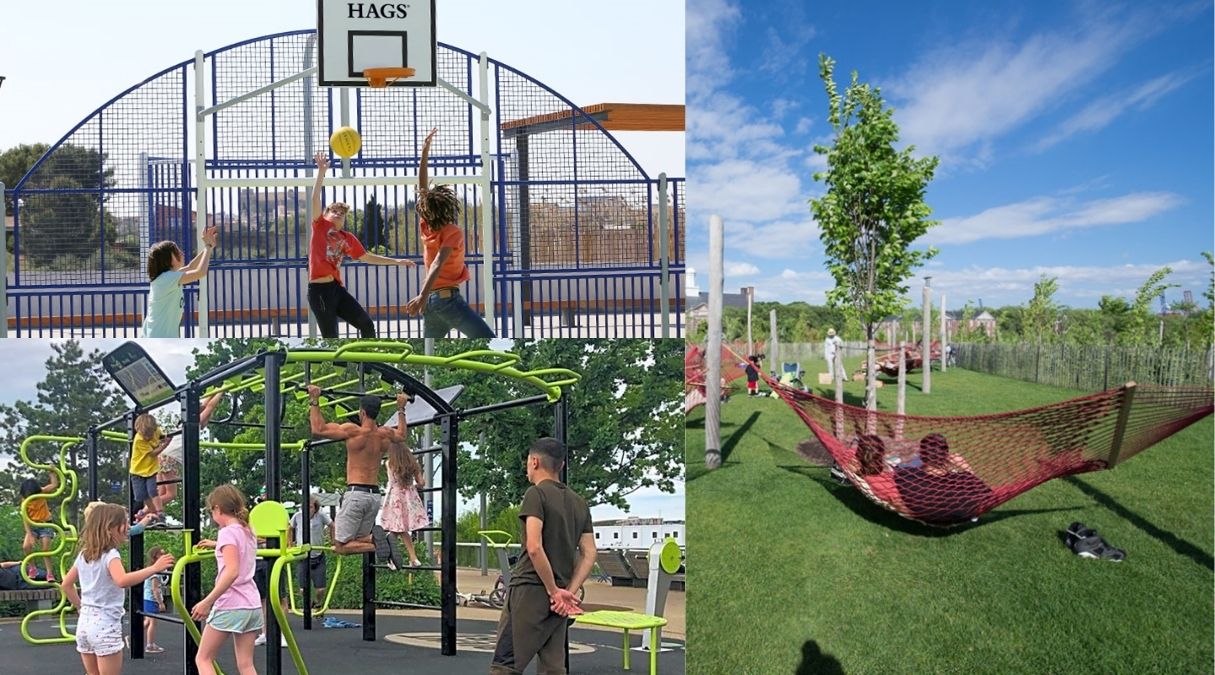 Teenage playground best sale equipment