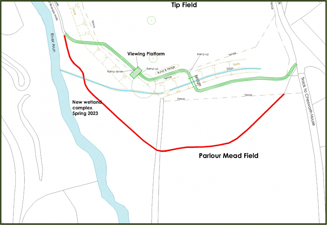 CWF Map with ponds