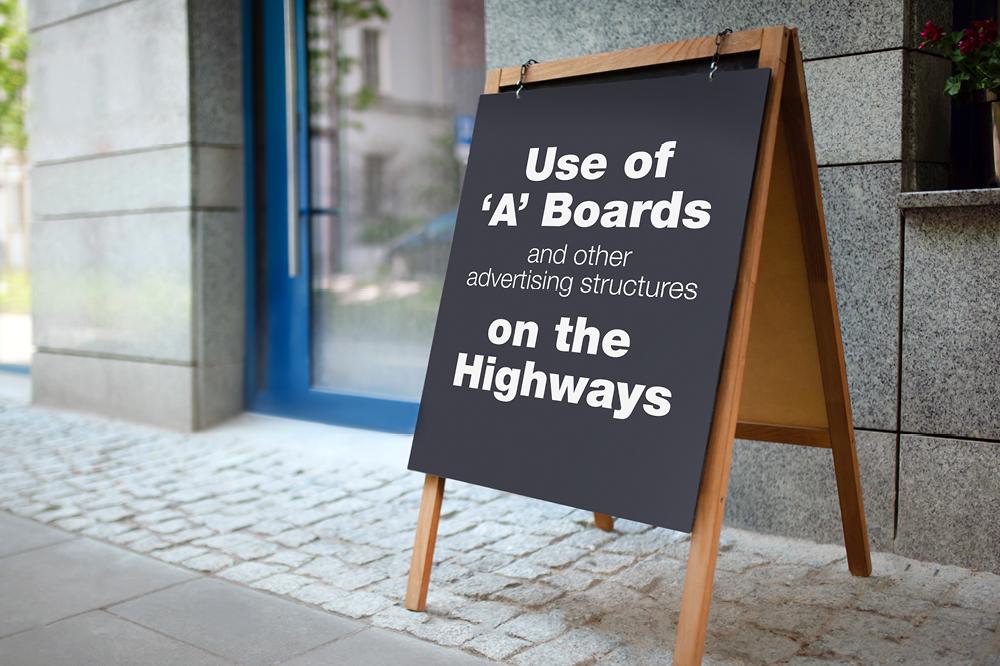 A board advertising policy