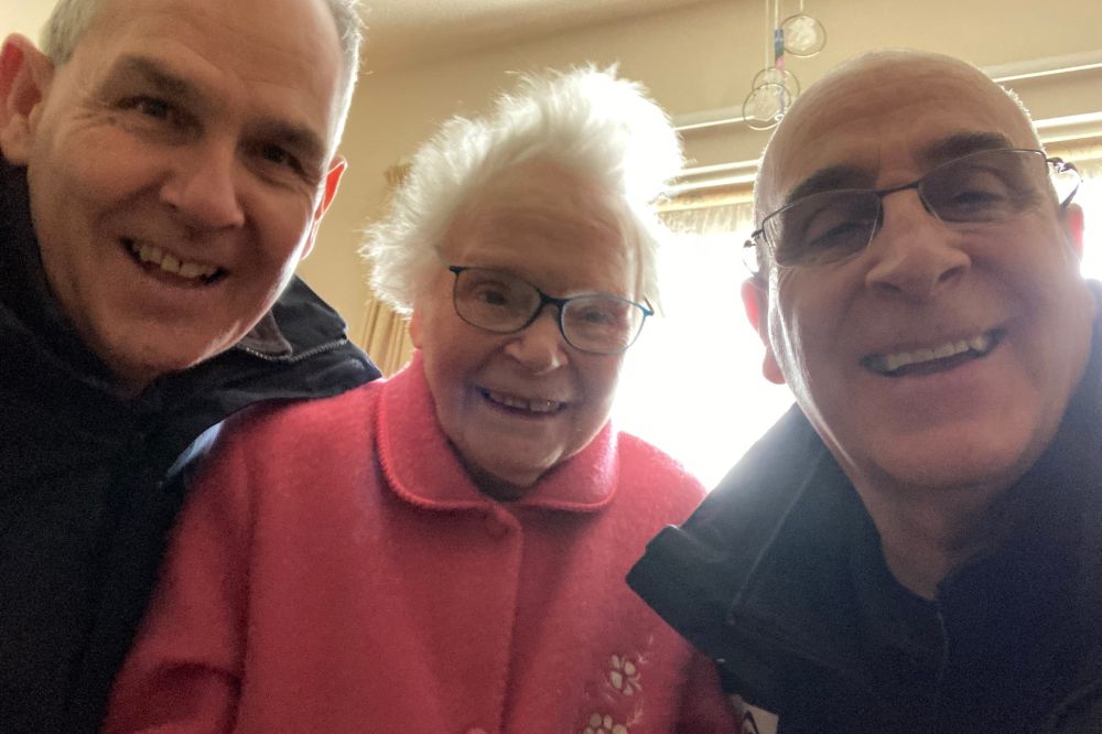 Wardens bring joy to local resident