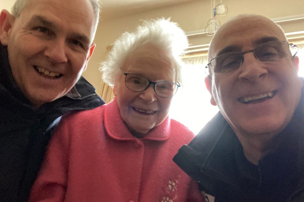 Wardens bring joy to local resident