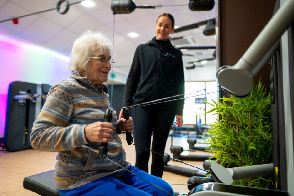 Strength training at Chanctonbury