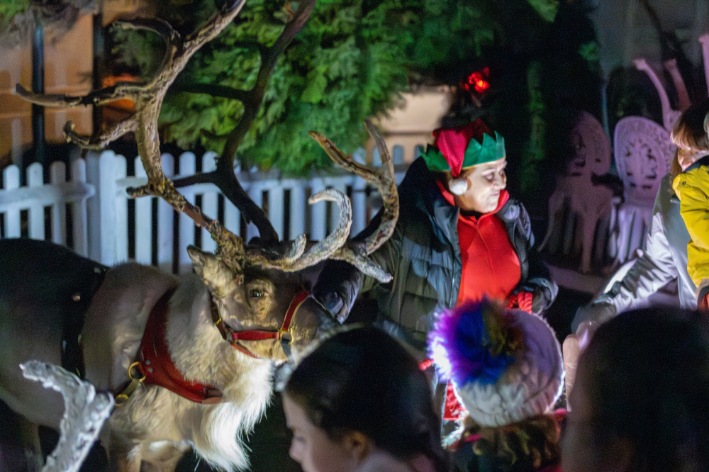 Henfield High Street Christmas Evening
