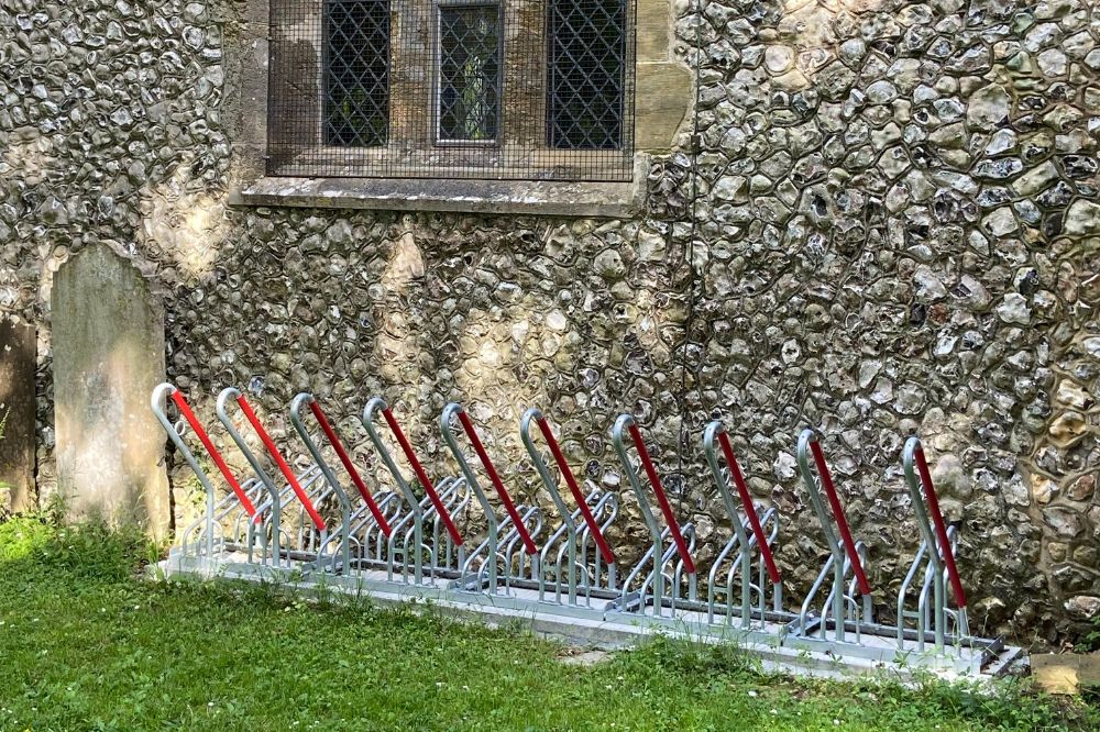 Bicycle Rack at Chanctonbury Church