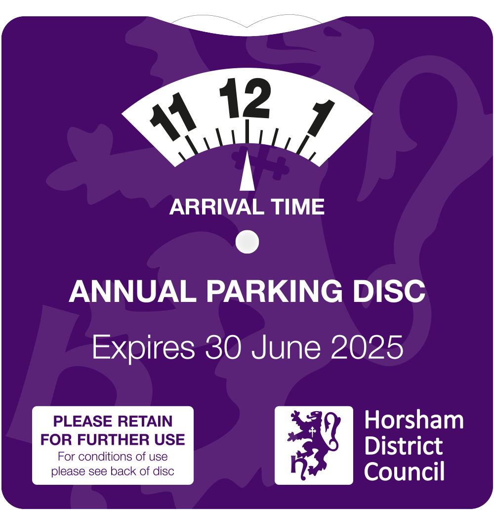 Annual Parking Disc 2024/25
