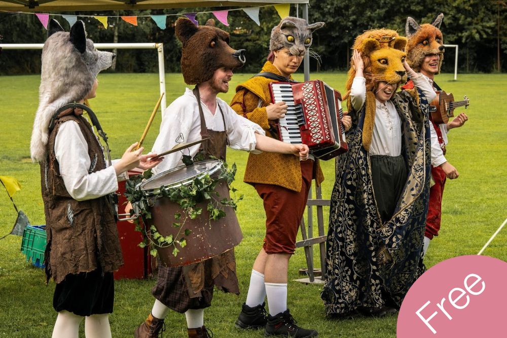 The Fabularium performers