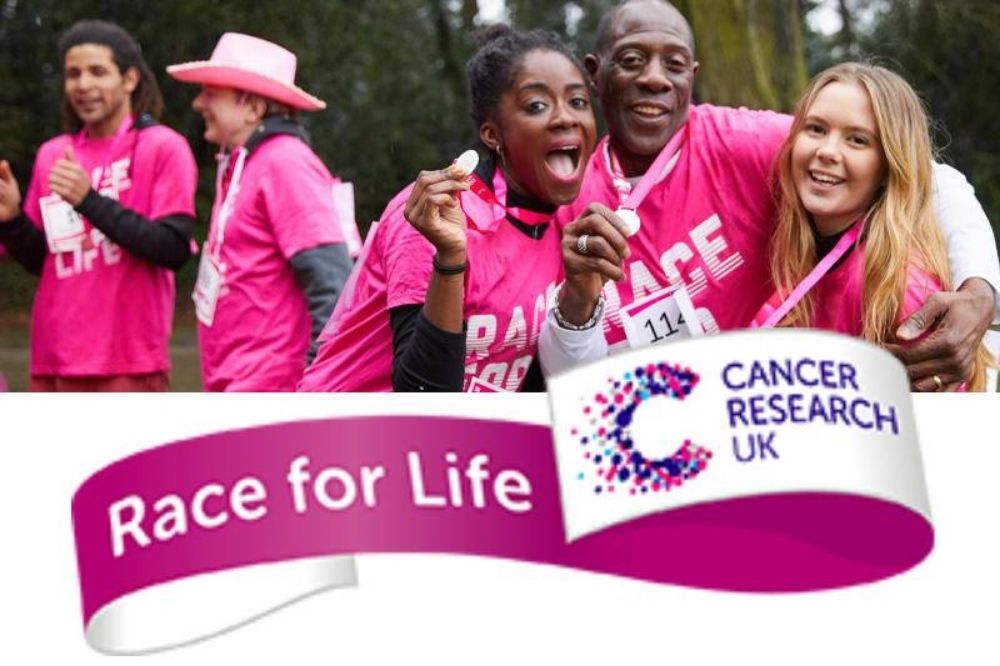 Race for Life, Cancer Research UK: three participants