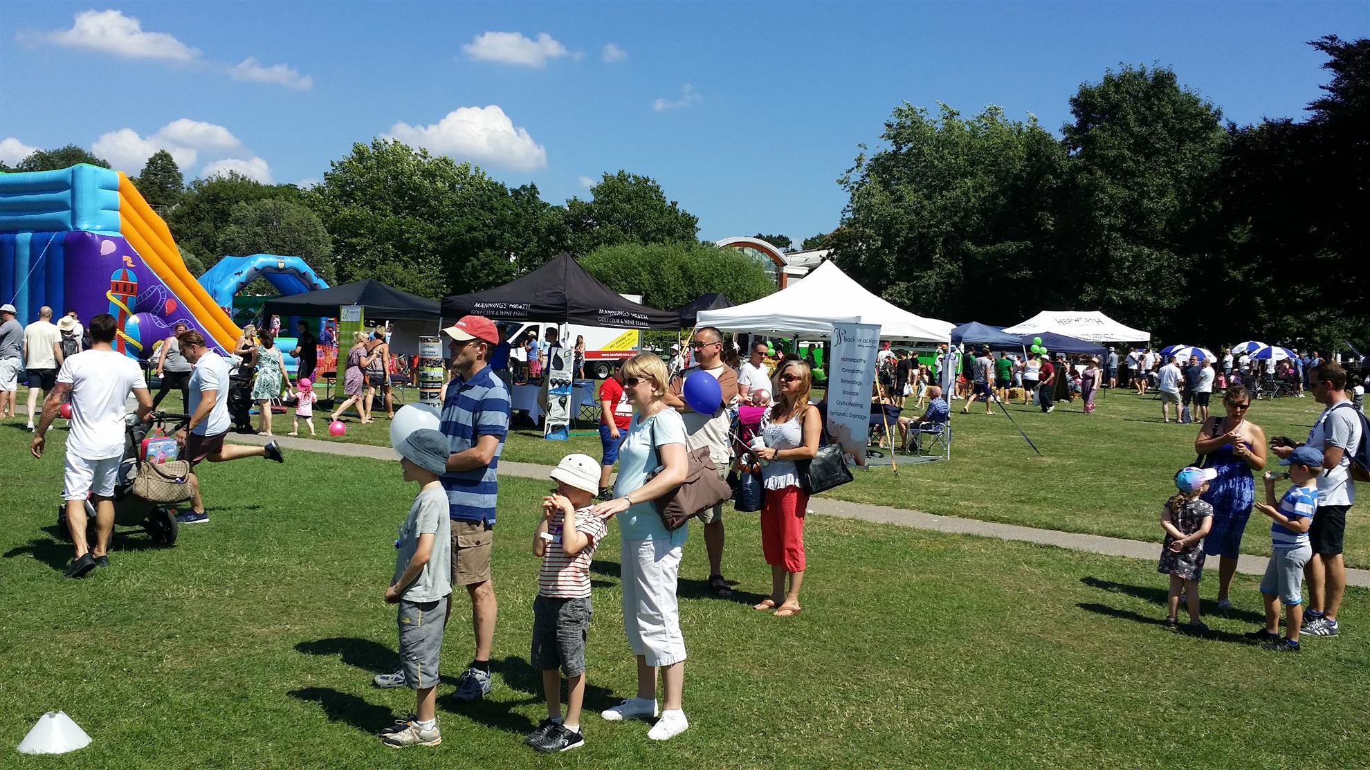 Crowds at Funday Sunday 