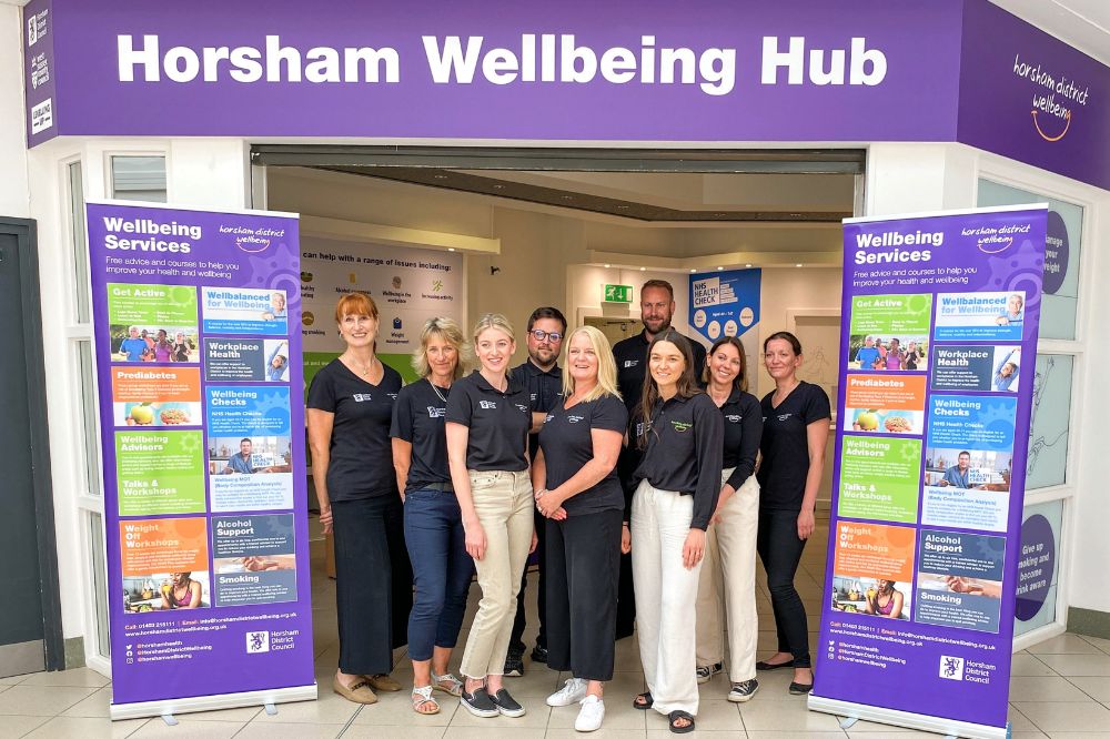 Our team at the Wellbeing hub