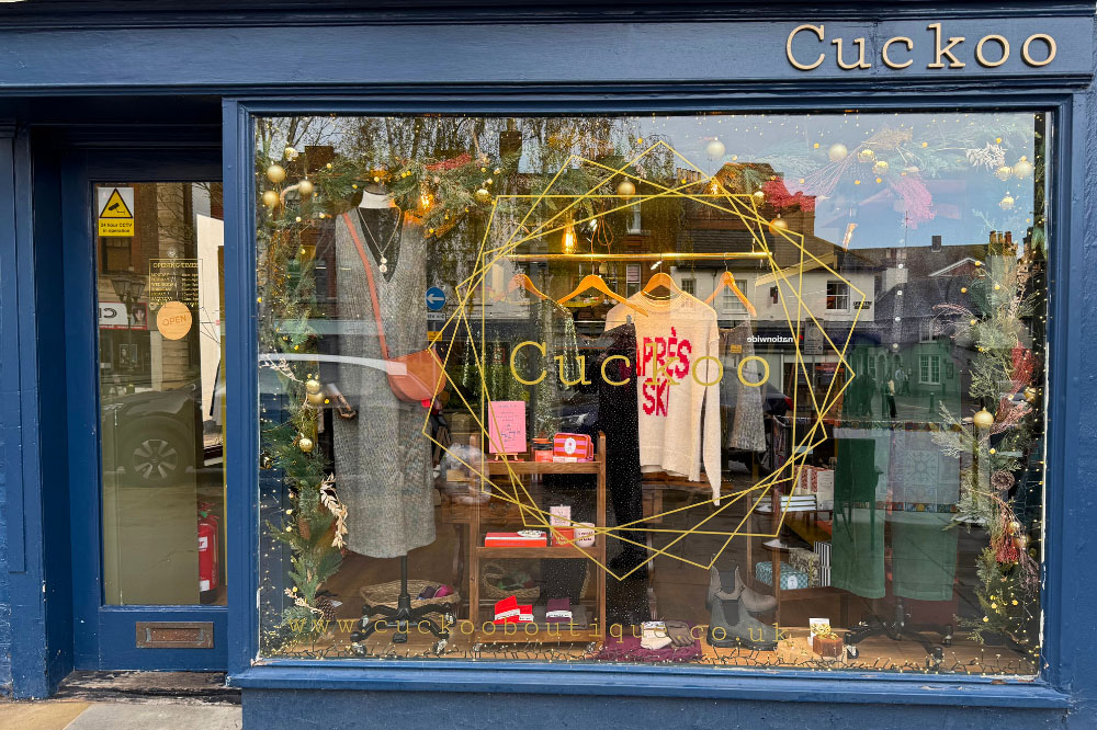 Cuckoo window display