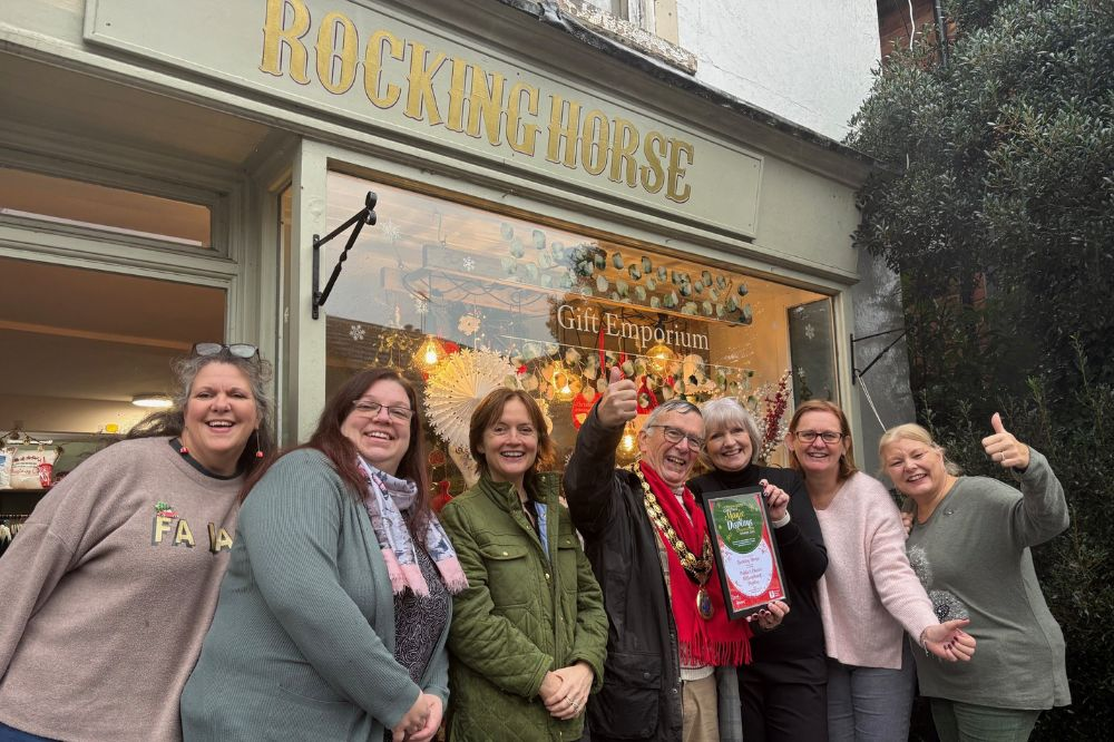Image of Billingshurst business Rocking Horse with 2025 christmas magic displays certificate