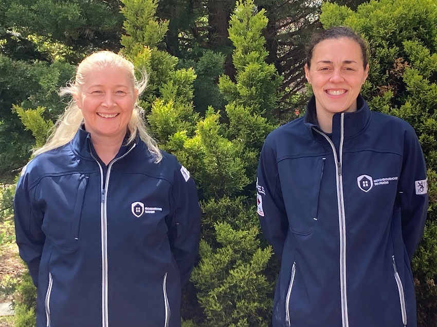 Maria Colenso (left) and Alison Page (right)
