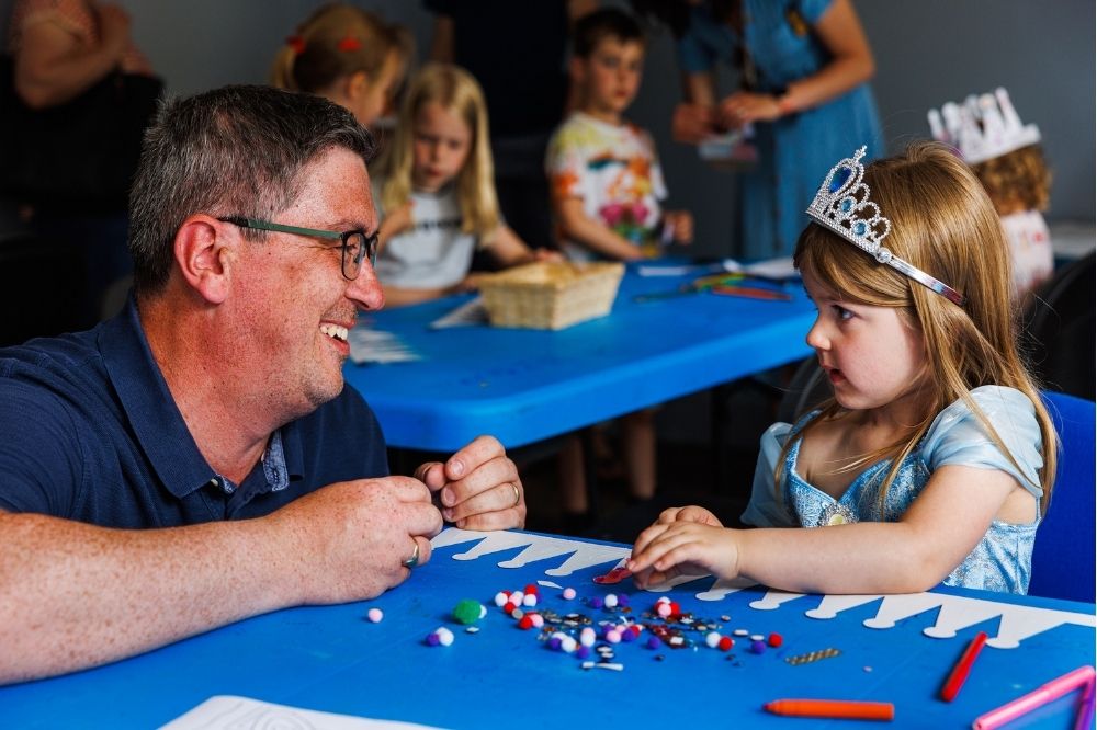 Coronation crafts at Horsham Museum