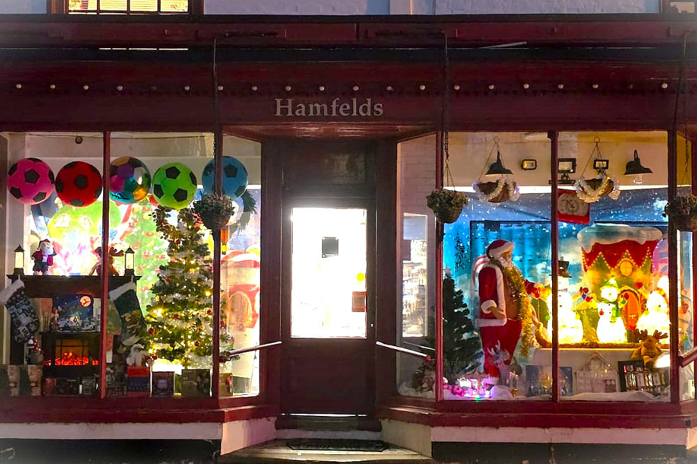 Hamfelds window display