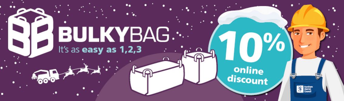 Get 10% off Bulky Bags with promotional code WINTERONLINE2020