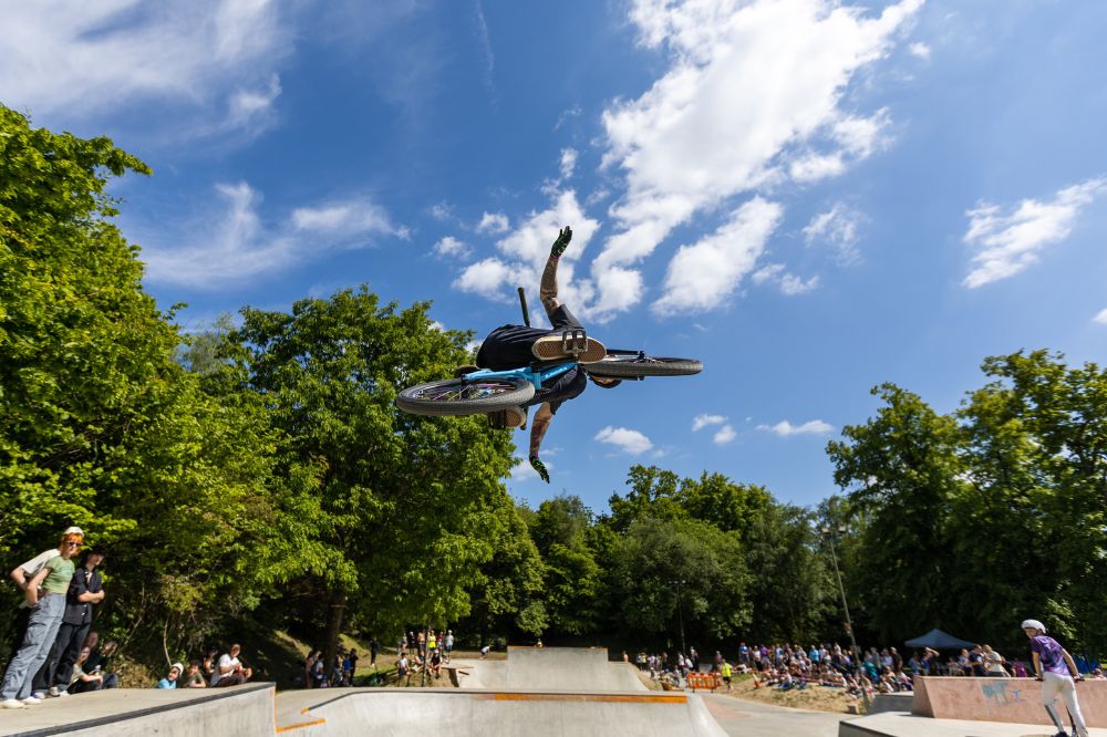 BMX at the skate park credit Wildtrack Photography