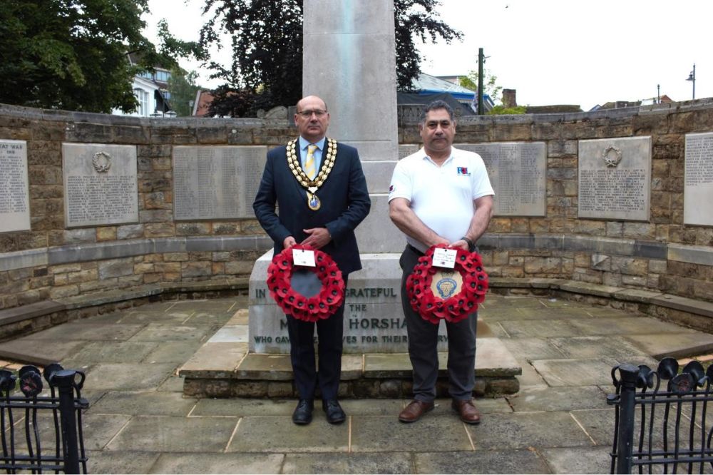 Falklands War Wreath Laying