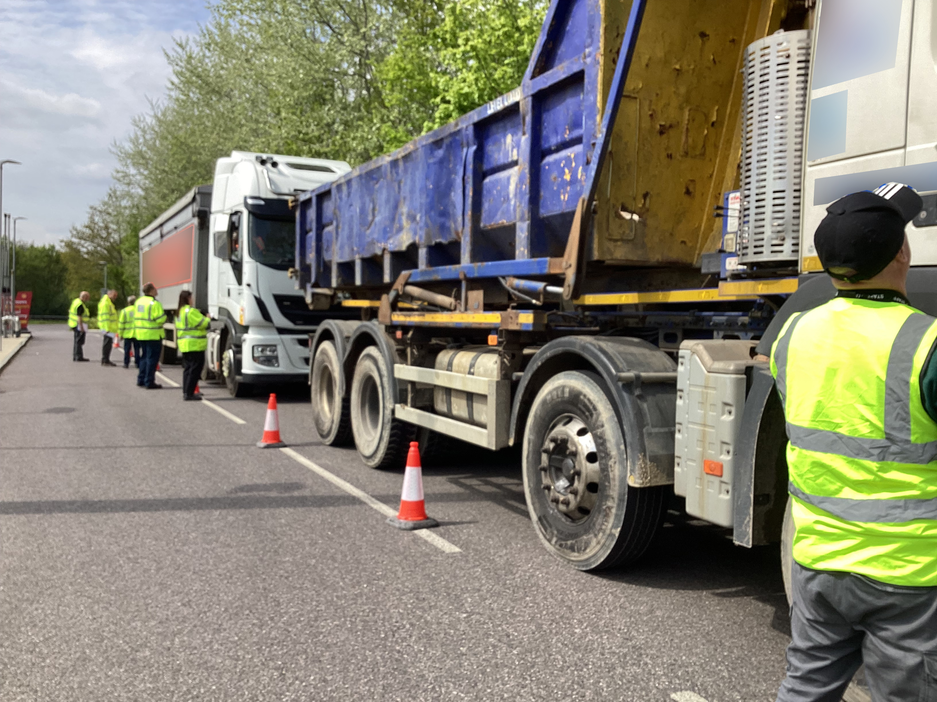 Vehicle enforcement day on A264