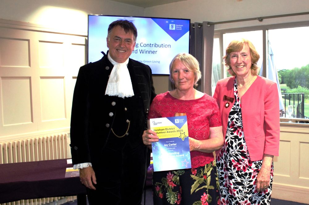 Outstanding Contribution - Joy Carter, Sussex Green Living