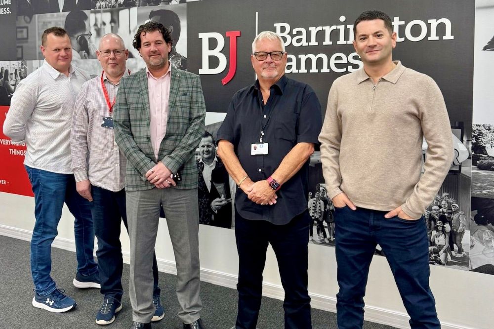 Barrington James visit