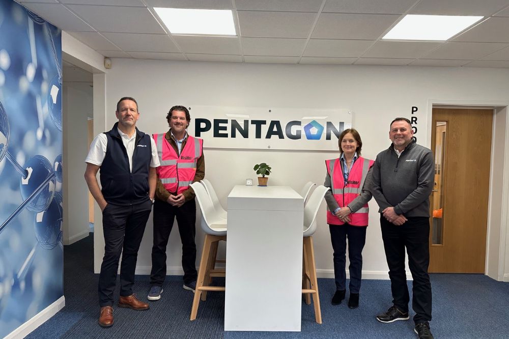 Council visits leading UK plastics manufacturer Pentagon Plastics 