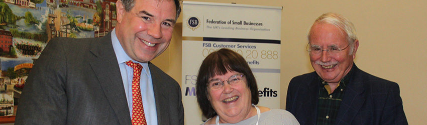 Jeremy Quin MP meeting exhibitors at last year's Jobs Fair