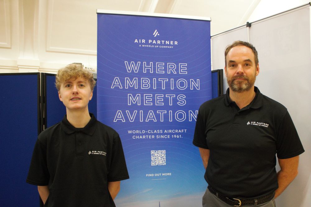 Air partner at jobs and skills fair
