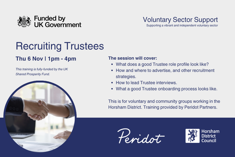 Recruiting Trustees Event Details