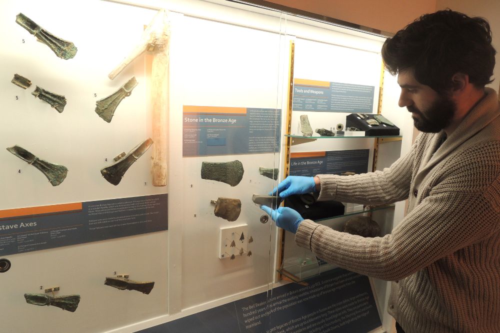 Bronze Age Display at Horsham Museum