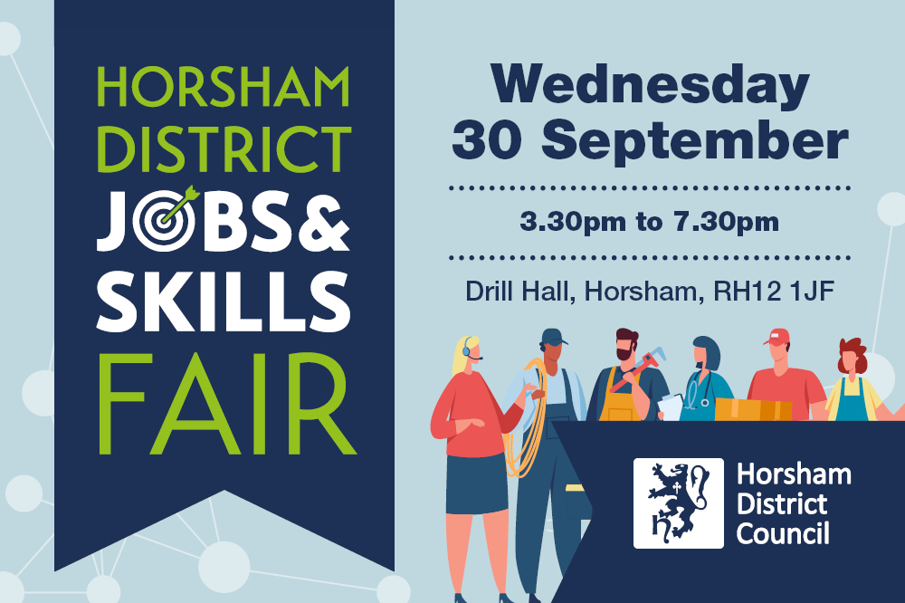 Calling all employers! Book a stand now for Horsham District Jobs Fair 