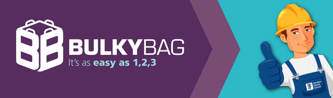 Ordering a Bulky Bag is as easy as 1,2,3