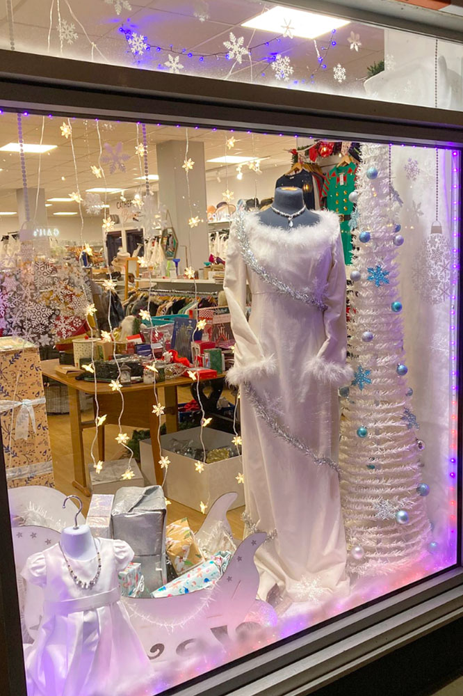 St Catherine's Hospice window display