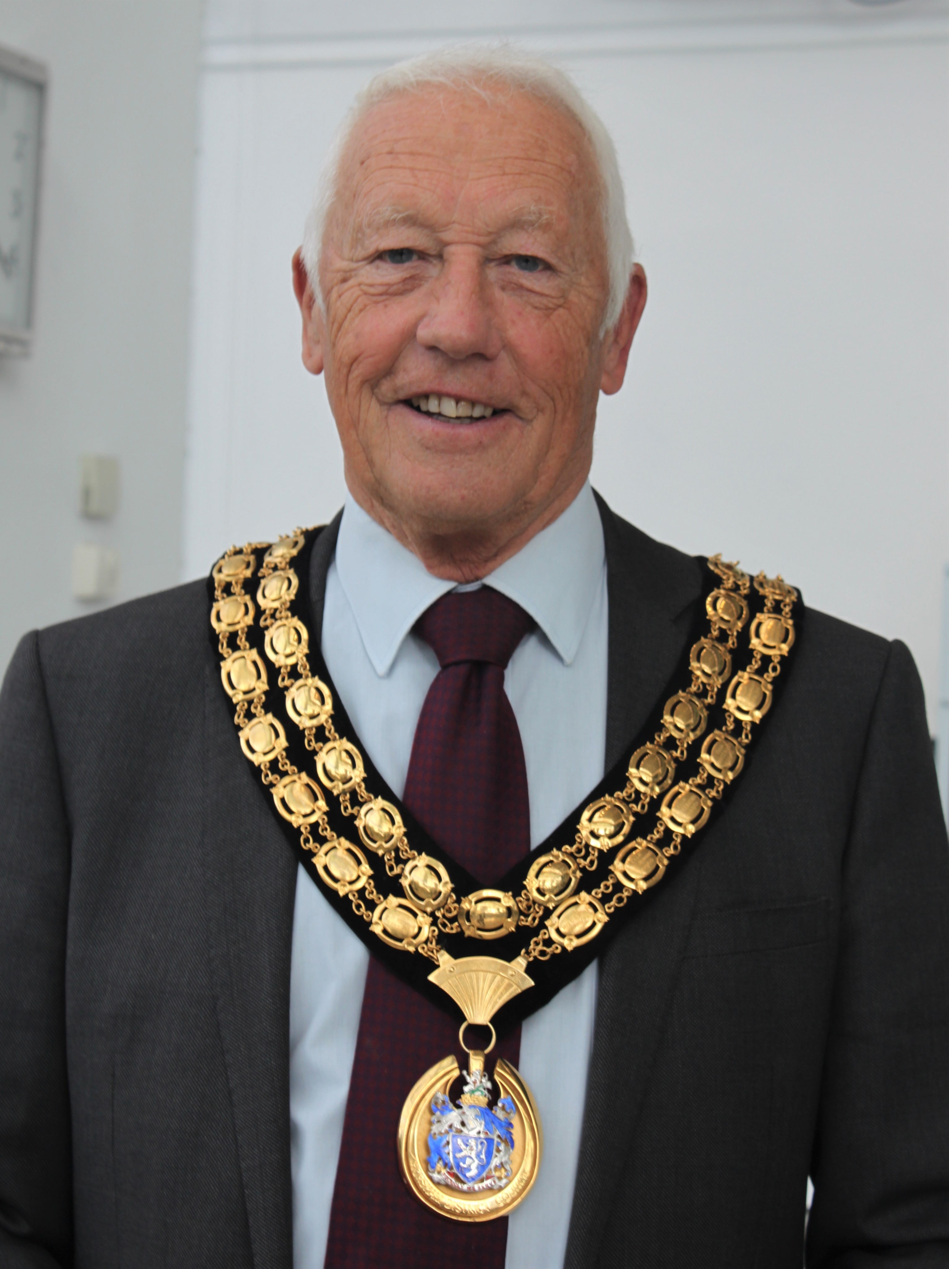 Newly elected Horsham District Council Chairman Cllr David Skipp 26 May