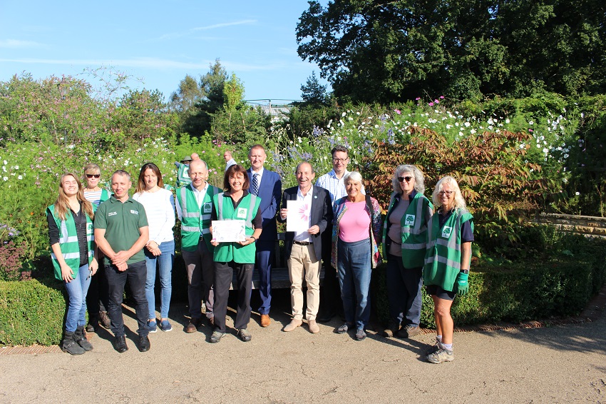 Horsham Town Centre’s iconic Horsham Park has been recognised with two major accolades by the 2021 South and South East in Bloom awards scheme, much to the delight of the Council’s Parks and Countryside team and the Friends of Horsham Park volunteer group.